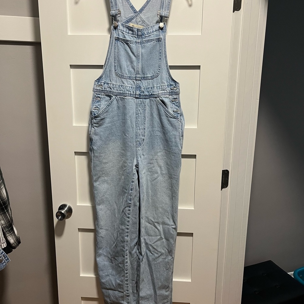 Light Blue Denim Overalls